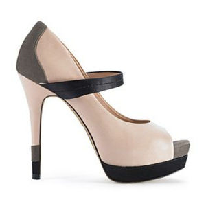 2/$25Jess Simpson Nude Blush Pink Powder Ely Heels